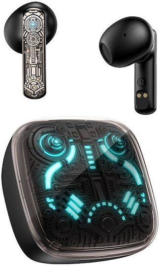 Onikuma T1 Earbud Bluetooth хендсфри Слушалки с Кутийка за Зареждане Черен