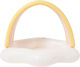 Sunnylife Swan Multi Παιδική Στρογγυλή Πισίνα PVC 100lt Φουσκωτή 120x90εκ. Λευκή