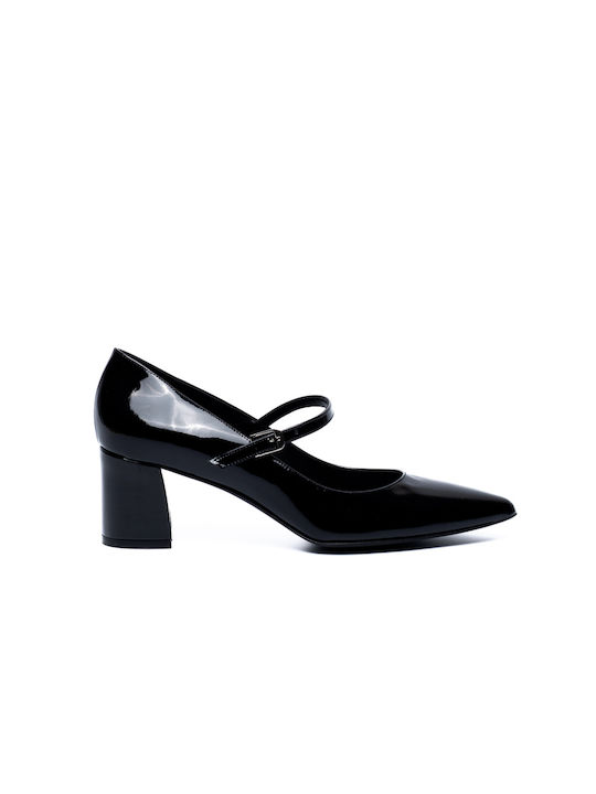 Joys Patent Leather Black Heels