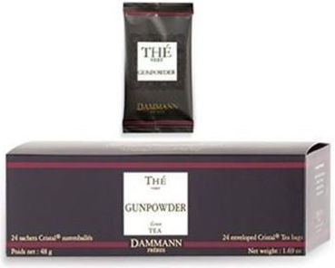 Τσάι Dammann Gunpowder 24 Cristal Tea Bags