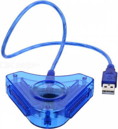 Usb Controller Konverter Ps2 Pc Blau Oem