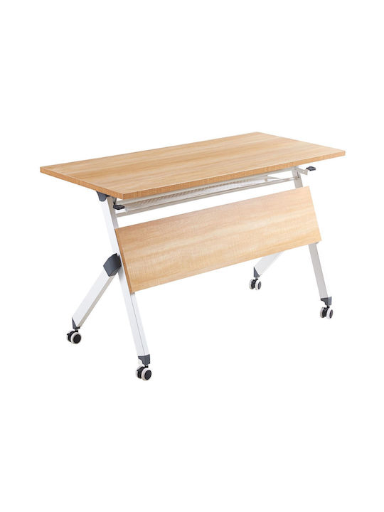 Birou Unit din Lemn Sonoma cu Picioare Metalice 120x55x75cm EΟ4394