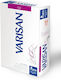 Varisan Normal Socks Thigh High Graduated Compression with Silicone & Open Toes 18-21 mmHg Black