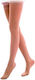 Adco 07270 Thigh High Medical Compression Socks with Silicone 20-30 mmHg Beige