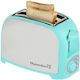 Hausberg Toaster 2 Slots 750W Blue