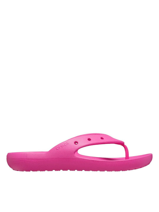 Crocs Classic Frauen Flip Flops in Rosa Farbe