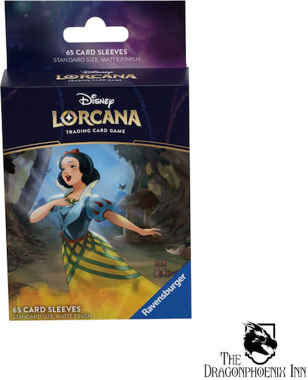 Ravensburger Ръкави за карти Snow White Lorcana Стандартен Размер 65 бр
