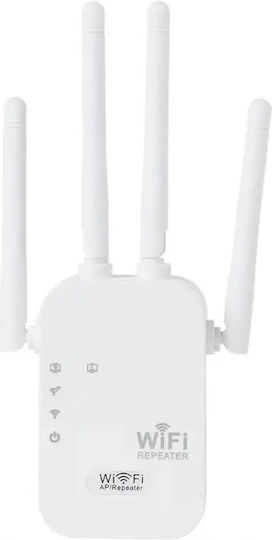 EL142-300M WiFi Extender Single Band (2.4GHz) 300Mbps με 2 Ethernet