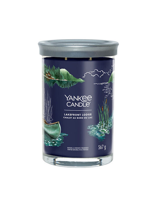 Yankee Candle Διακοσμητικό Κερί Lakefront Lodge Signature Tumbler 567gr