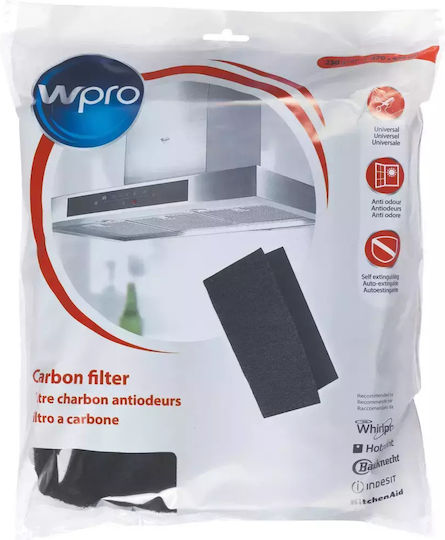 Wpro Uz General Piesă de schimb Filtru de carbon activat pentru hotă 47x97cm