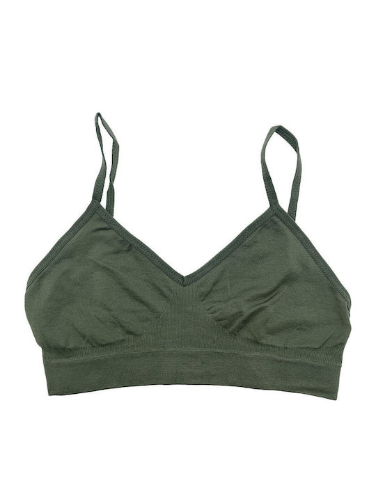 Katia Women's Bra without Padding Khaki
