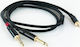 Master Audio Cable 6.3mm male - 6.3mm male 3m (56201-882)