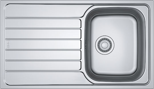 Franke Skx 611 Ένθετος Inox Μ86xΠ50cm Ασημί Franke Skx 611 Ένθετος Inox Μ86xΠ50cm Ασημί