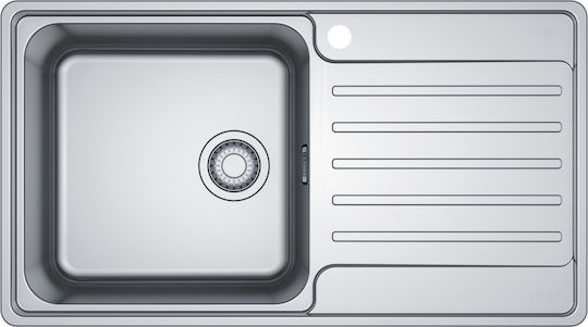 Franke Bcx 611 Ένθετος Αριστερός Inox Μ86xΠ48cm Ασημί Franke Bcx 611 Ένθετος Αριστερός Inox Μ86xΠ48cm Ασημί