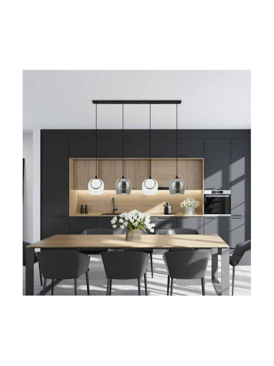 Zambelis Lights Pendant Light Multicolour Rail 105x200x200cm