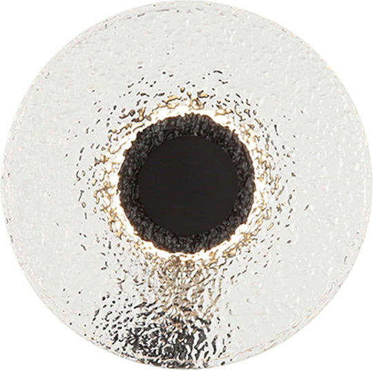 Zambelis Lights Modern Lamp Wall with Integrated LED and Warm White Light Black 28x4.5cm