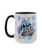 Koupakoupa Cană Ceramică Neagră 450ml