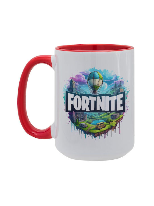 Koupakoupa Fortnite Land Чаша Керамично Червена...