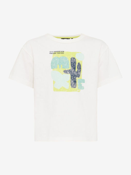 Παιδικό T-shirt Εκρού