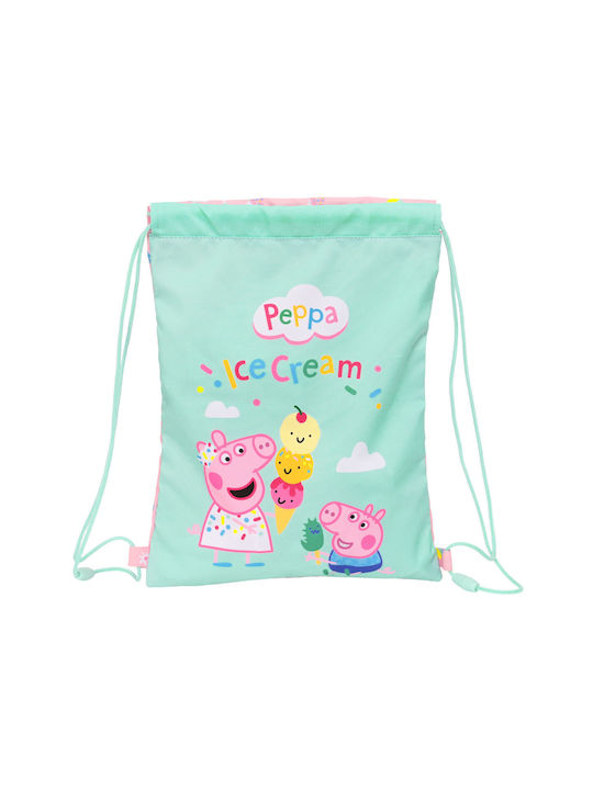 Peppa Pig Παιδική Τσάντα Ροζ 26x34εκ.