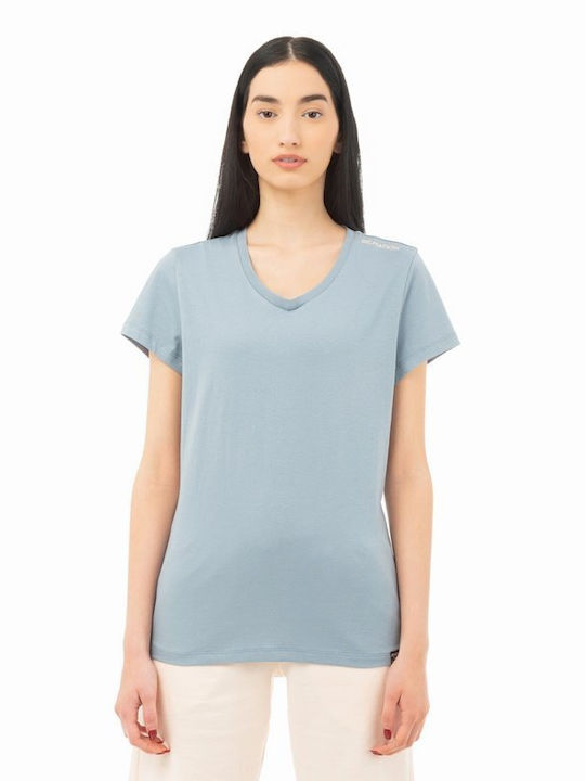 Be:Nation Women's T-shirt with V Neck Raf