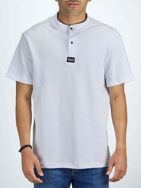 Paco & Co Bluza Tricou Cu Mânecă Scurtă Alb