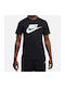 Nike Herren T-Shirt Kurzarm Black