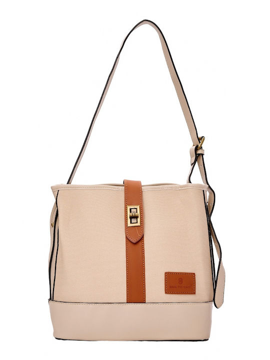 Bag to Bag Set Damen Tasche Schulter Beige