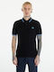 Fred Perry Twin Tipped Shirt Ανδρική Μπλούζα Black
