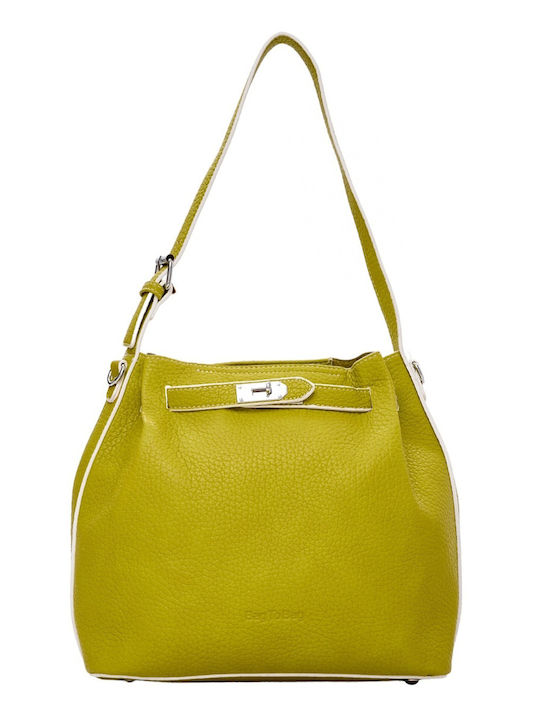 Bag to Bag Σετ Γυναικεία Τσάντα Ώμου Πράσινη