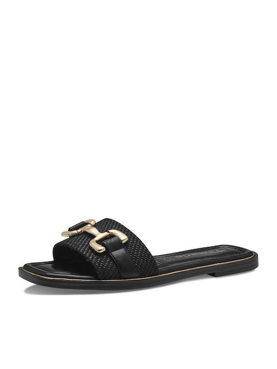 Tamaris Women's Flat Sandals in Black Color