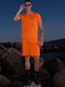 Vinyl Art Clothing Herrenshorts Orange