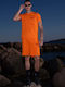 Herrenshorts Orange