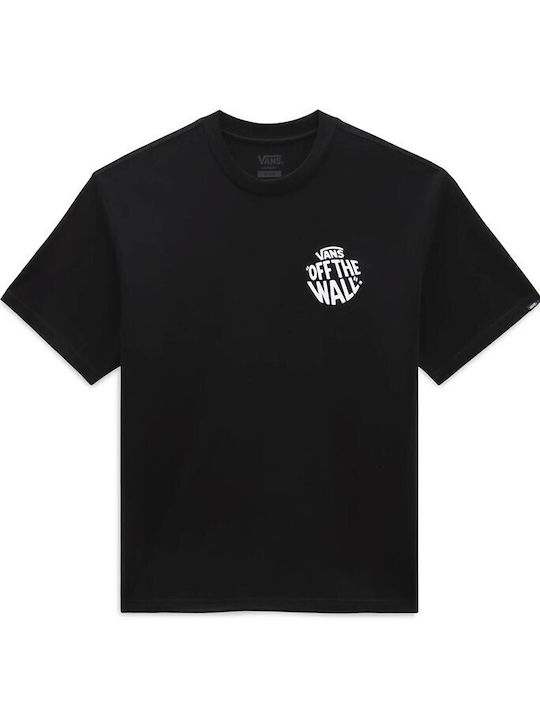 Vans Circle Herren T-Shirt Kurzarm Black