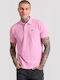 Polo Short Sleeve Blouse Fuchsia