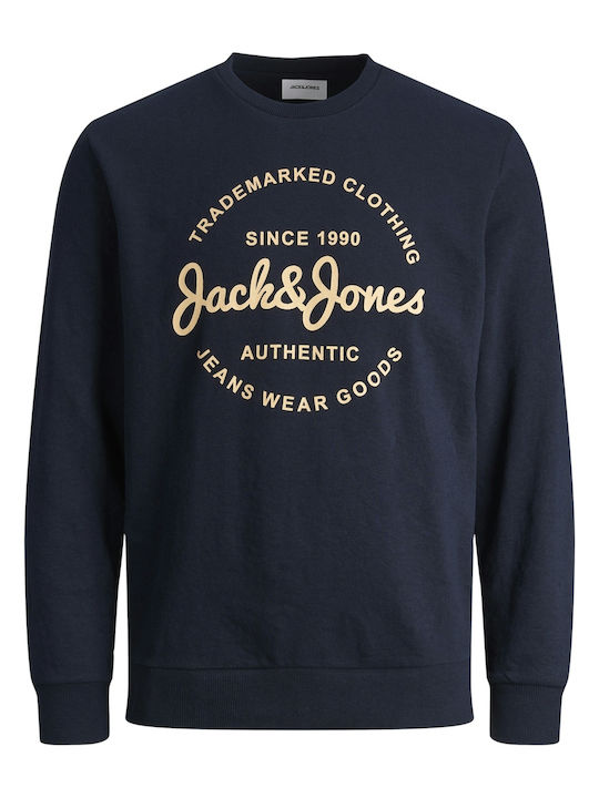 Jack & Jones Ανδρικό Φούτερ Μπλε