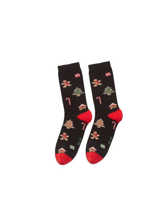 Ekmen Christmas Socks BLACK