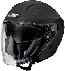 Garibaldi G40 Jet Helmet with Sun Visor ECE 22.06 1300gr Matt Black