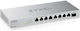 Zyxel XMG-108 Unmanaged L2 Switch με 8 Θύρες Ethernet και 1 SFP Θύρα