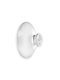 Inofix Άγκιστρο Μπάνιου Μονό ​4.2x4.2cm Διάφανο