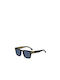 Hugo Boss Ανδρικά Γυαλιά Ηλίου με Μαύρο Κοκκάλινο Σκελετό και Μπλε Φακό HG 1625/S 807/KU
