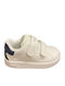 B Eclyper Παιδικά Sneakers Ανατομικά με Σκρατς Λευκά