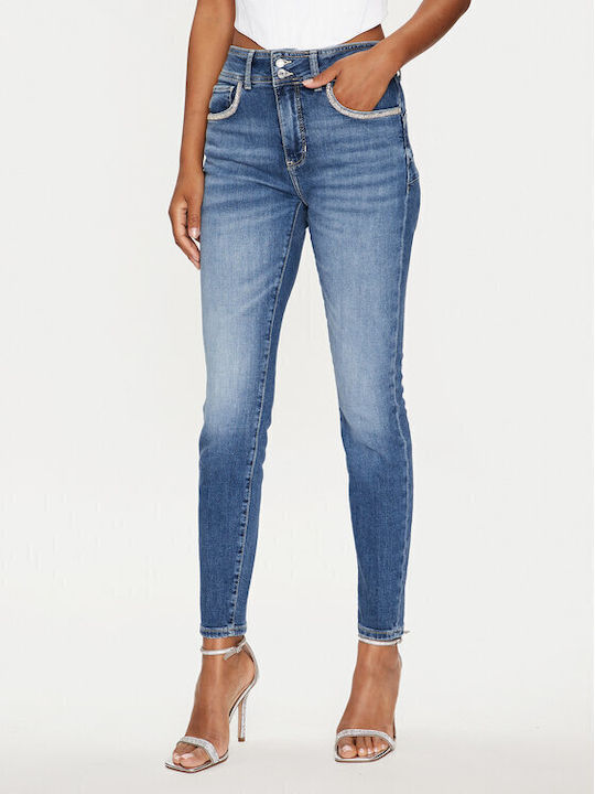 Guess Damenjeans in Skinny Passform Blue