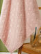 Whitegg Bath Towel Set 3pcs T085 Pink Weight 500gr/m²