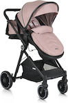 Moni Rio Adjustable 2 in 1 Baby Stroller Suitable for Newborn Pink