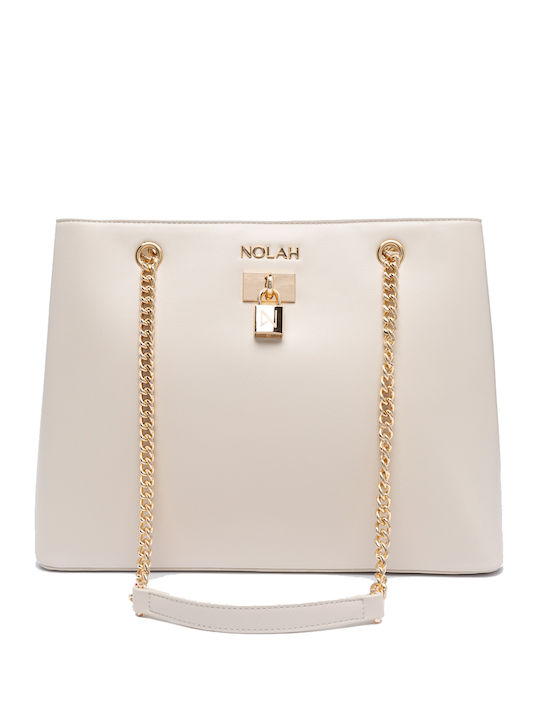 Nolah Natasha Women's Bag Shoulder Ecru