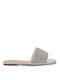 Seven Heel Mules Silver