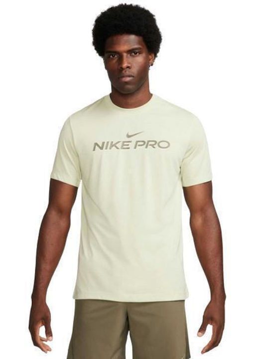 Nike M Nk Df Tricou sportiv pentru bărbați cu mâneci scurte Verde
