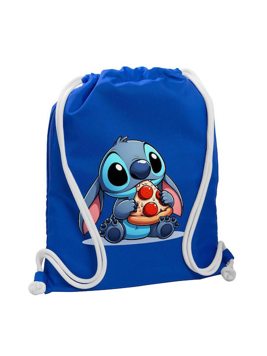 Koupakoupa Stitch Pizza Gym Backpack Blue