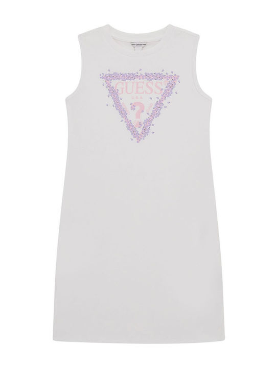 Guess Children's Dress Sleeveless White